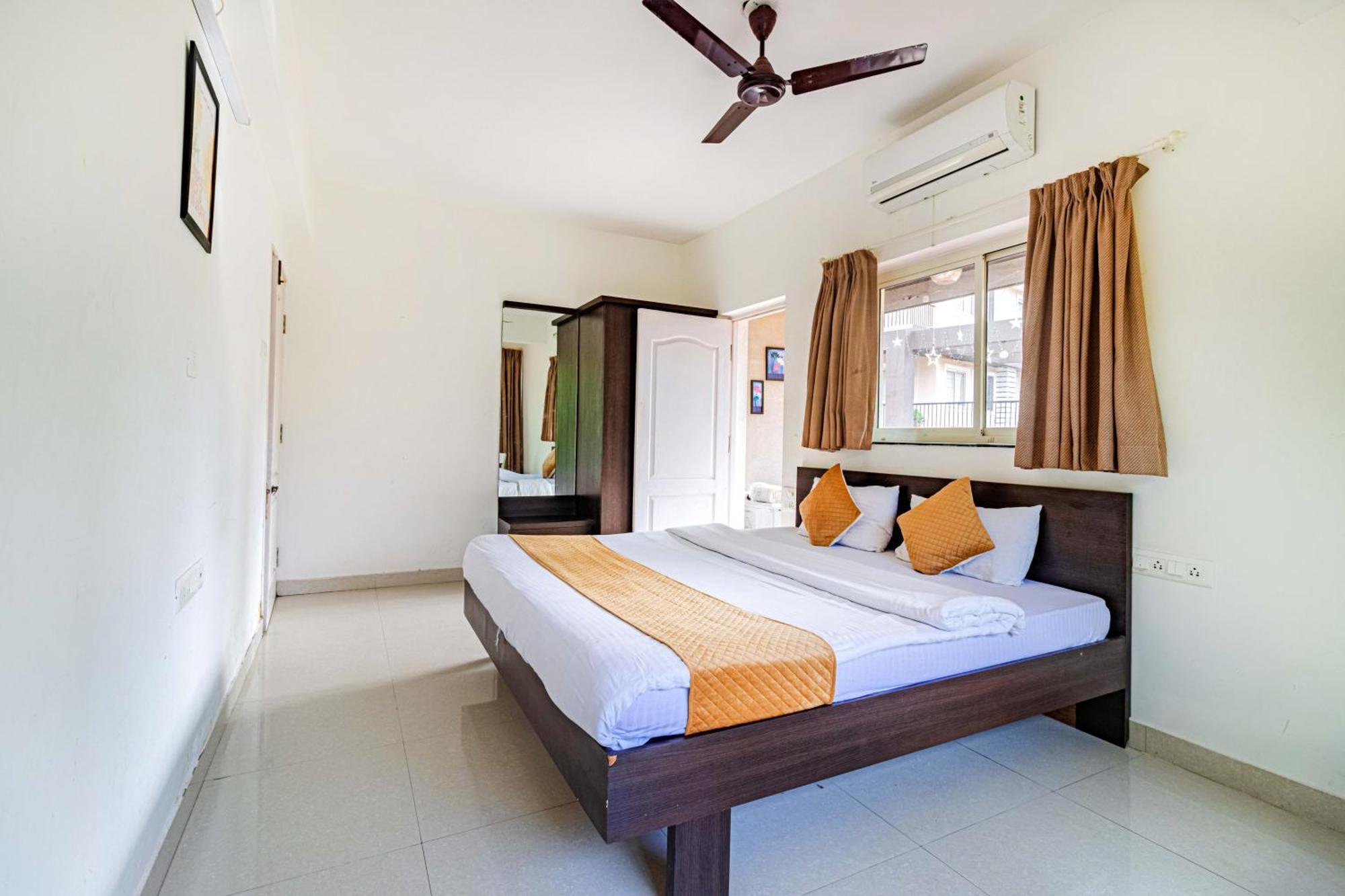 4Bhk Sparkling Apartment Near Beach Pool & Bar 2Bhkx2 Vagator Exteriör bild