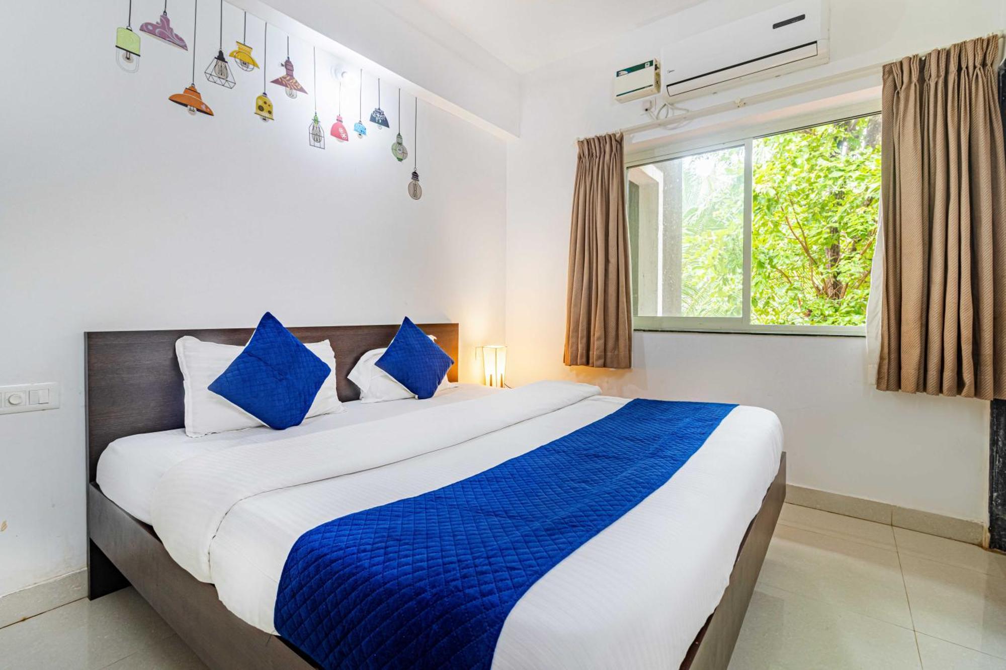 4Bhk Sparkling Apartment Near Beach Pool & Bar 2Bhkx2 Vagator Exteriör bild