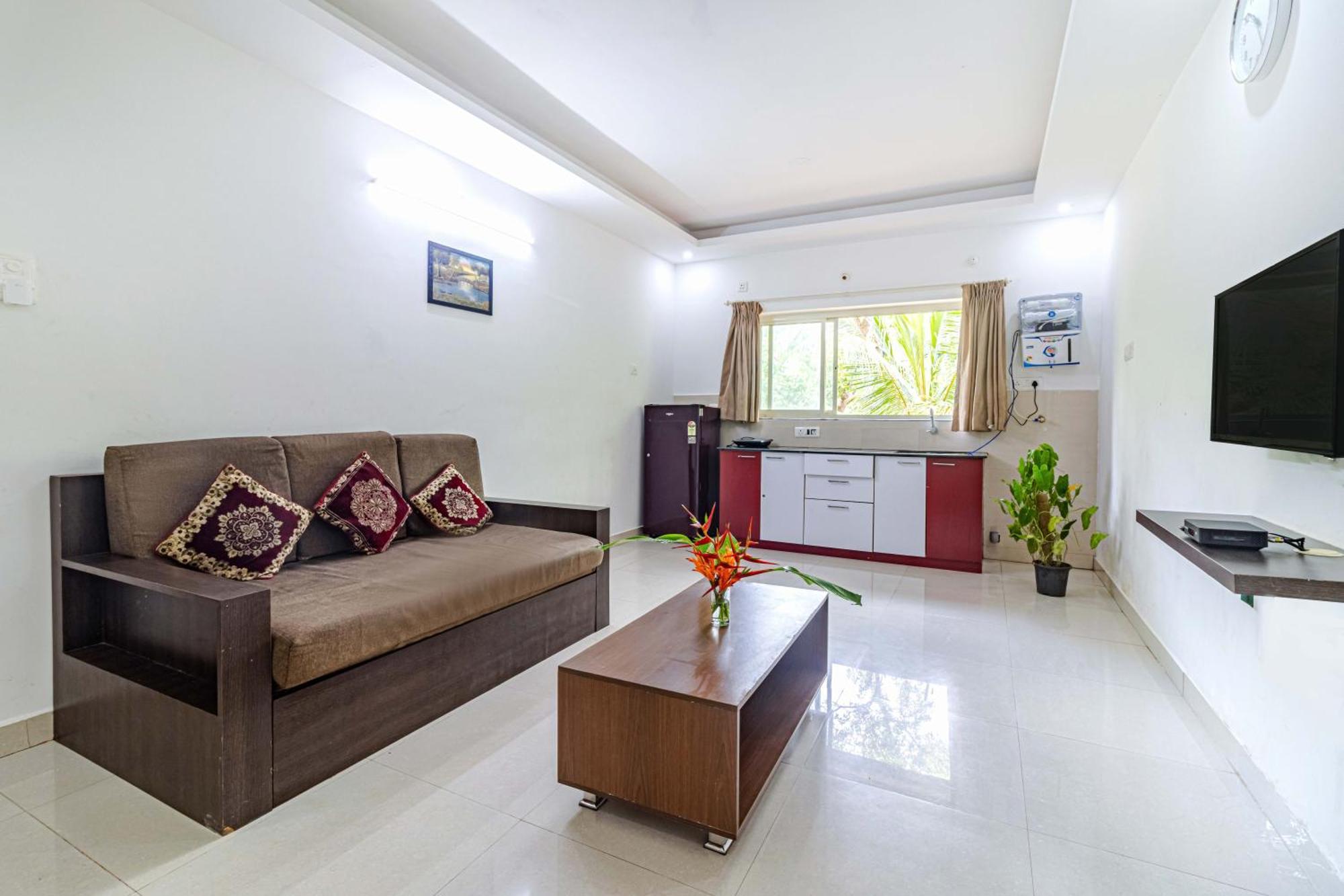 4Bhk Sparkling Apartment Near Beach Pool & Bar 2Bhkx2 Vagator Rum bild