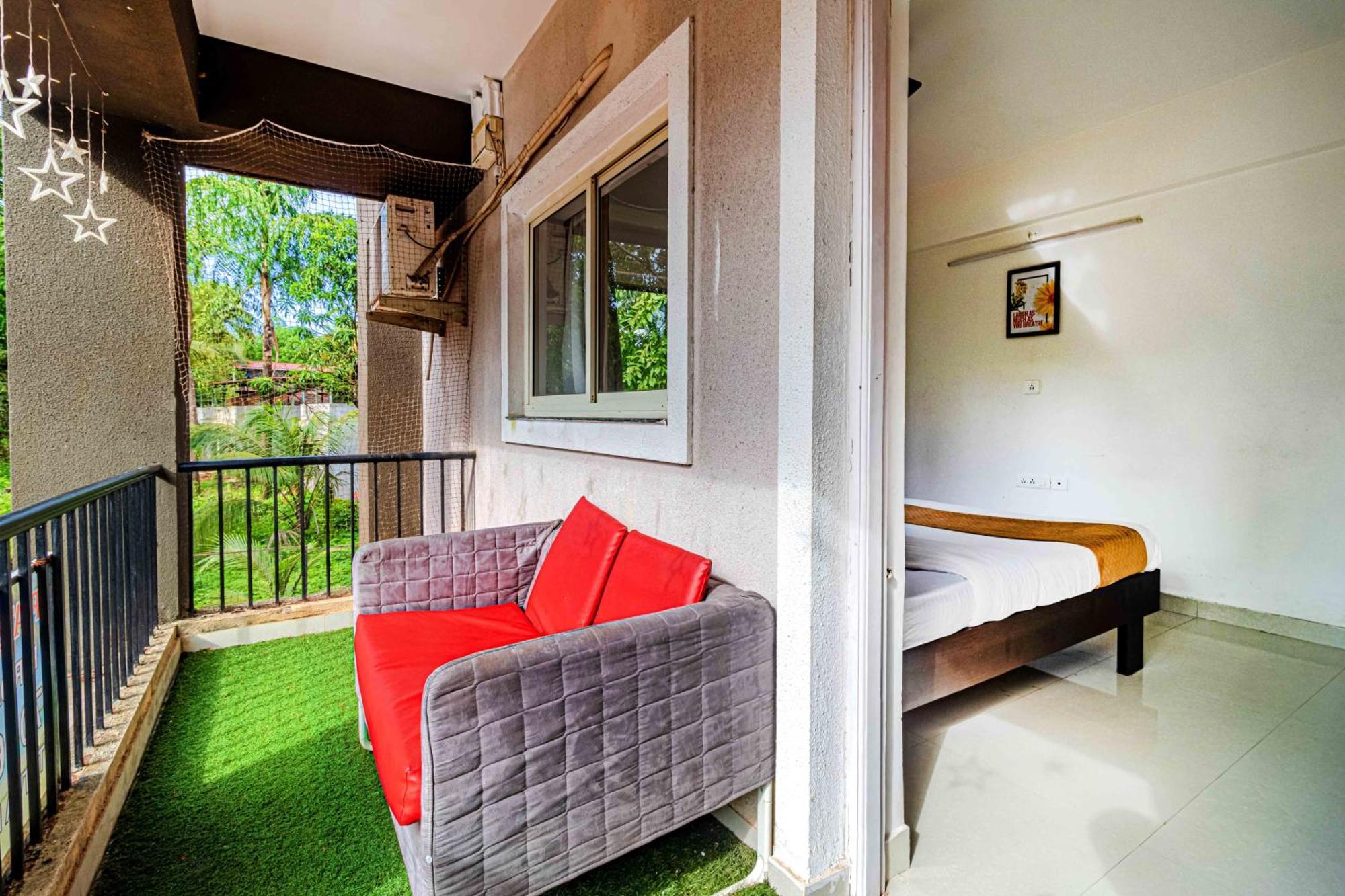 4Bhk Sparkling Apartment Near Beach Pool & Bar 2Bhkx2 Vagator Rum bild