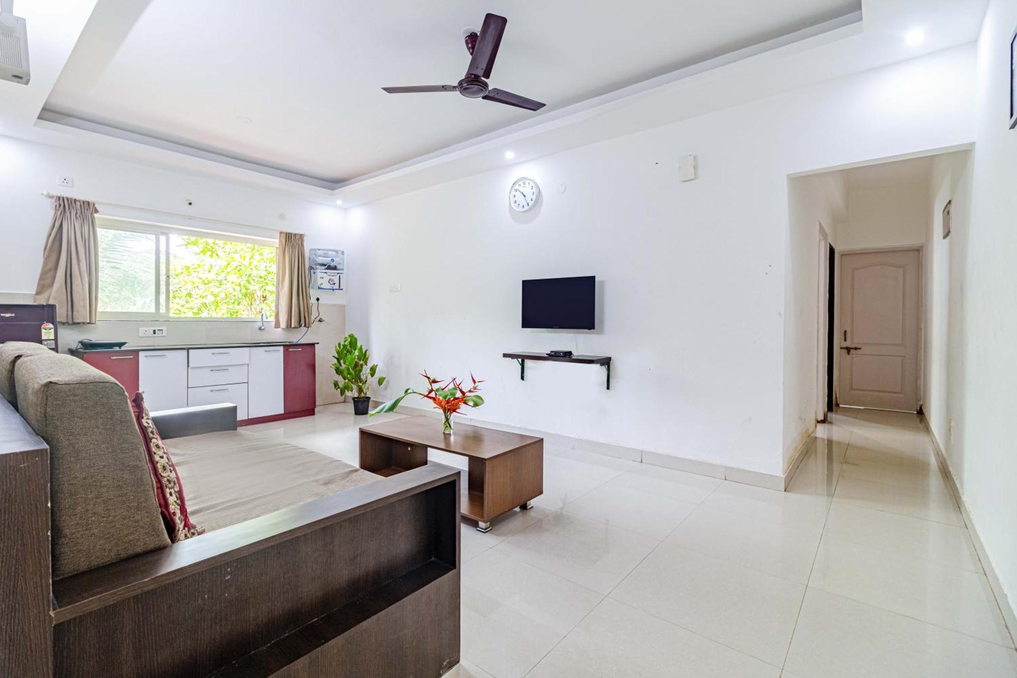4Bhk Sparkling Apartment Near Beach Pool & Bar 2Bhkx2 Vagator Exteriör bild