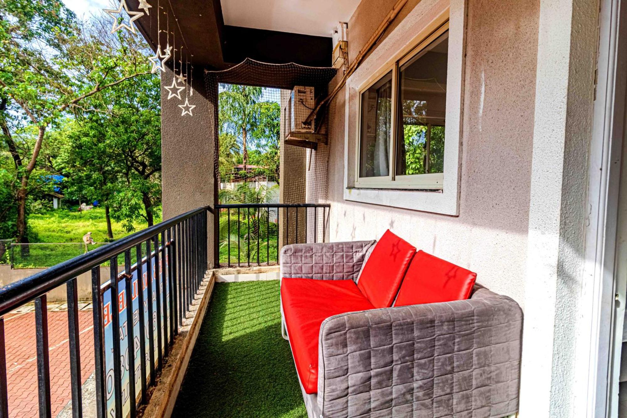 4Bhk Sparkling Apartment Near Beach Pool & Bar 2Bhkx2 Vagator Rum bild