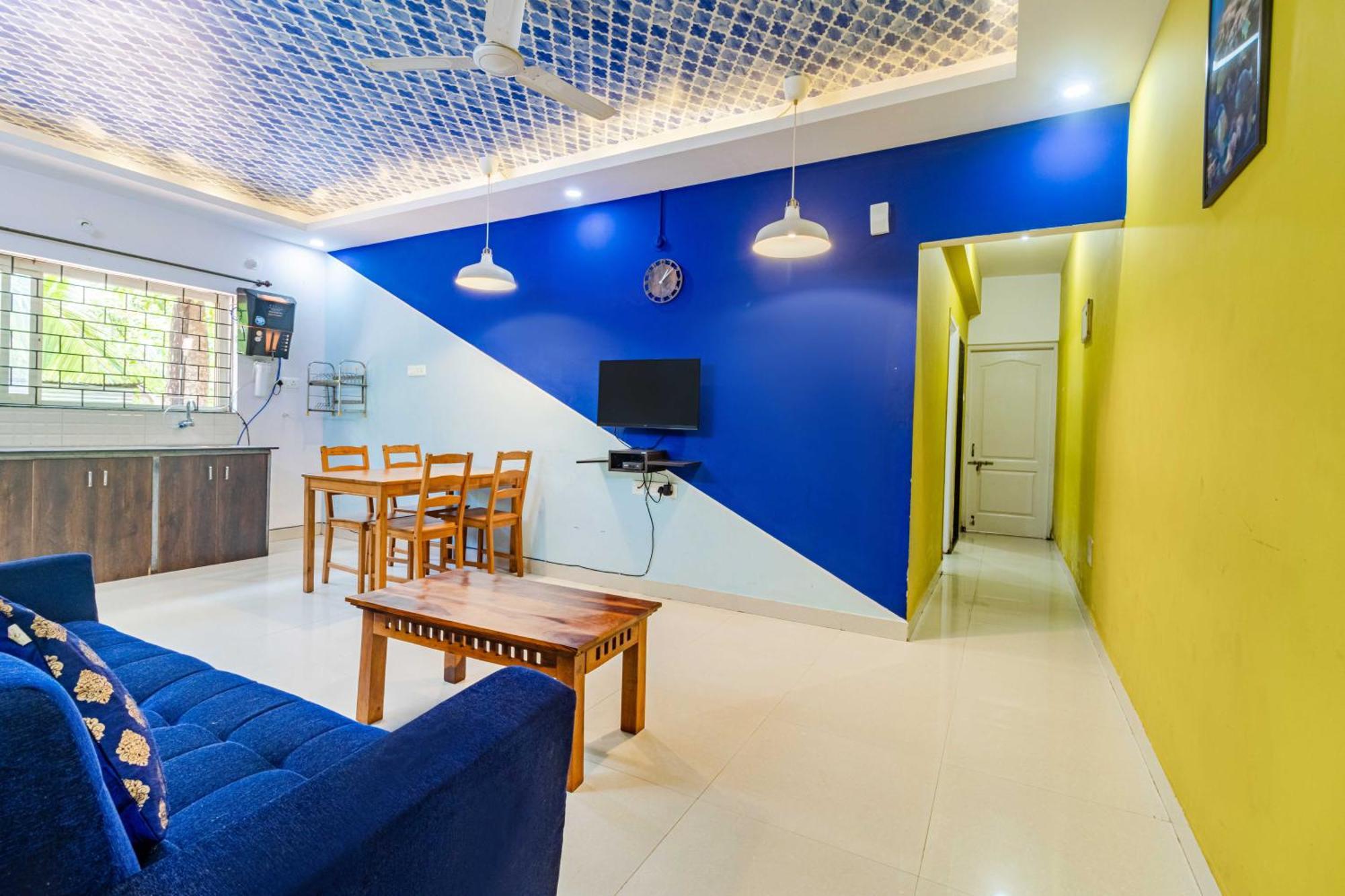 4Bhk Sparkling Apartment Near Beach Pool & Bar 2Bhkx2 Vagator Rum bild