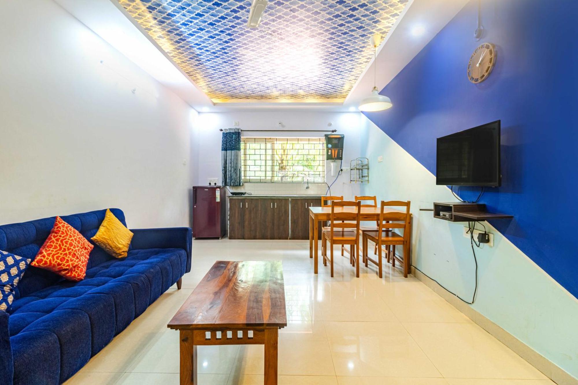 4Bhk Sparkling Apartment Near Beach Pool & Bar 2Bhkx2 Vagator Rum bild